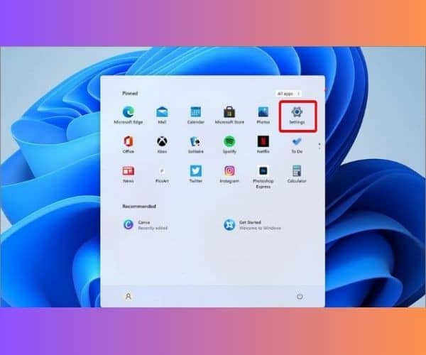 Cập nhật driver Windows 11 thông qua Windows Update bước 1 Cập nhật driver Windows 11 thông qua Windows Update bước 1