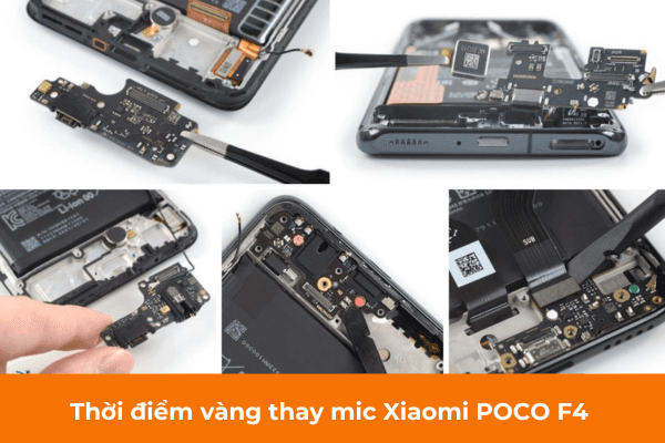 Thay mic Xiaomi POCO F4 Thay mic Xiaomi POCO F4