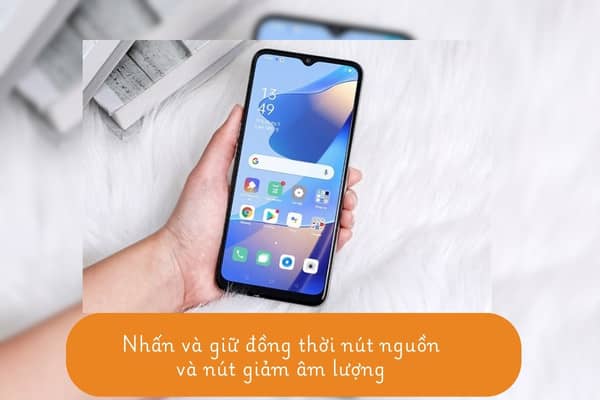 Cách tắt nguồn Oppo khi bị đơ màn hình, treo máy bằng nút nguồn bước 1 Cách tắt nguồn Oppo khi bị đơ màn hình, treo máy bằng nút nguồn bước 1