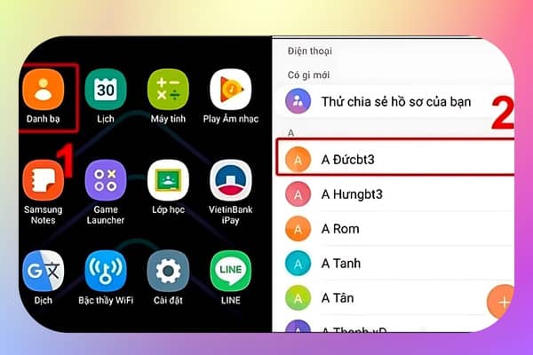 Hướng dẫn cài nhạc chuông trên Samsung cho từng người trong danh bạ 1 Hướng dẫn cài nhạc chuông trên Samsung cho từng người trong danh bạ 1