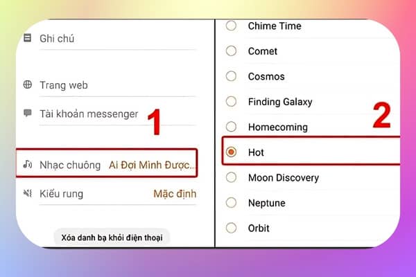 Hướng dẫn cài nhạc chuông trên Samsung cho từng người trong danh bạ 3 Hướng dẫn cài nhạc chuông trên Samsung cho từng người trong danh bạ 3