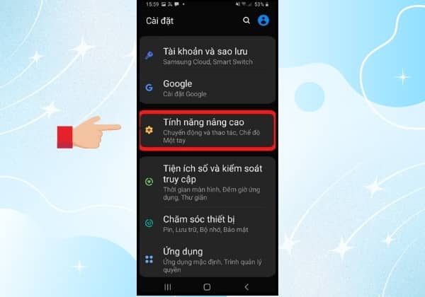 Cách chụp ảnh màn hình Samsung bằng cách vuốt lòng bàn tay 1 Cách chụp ảnh màn hình Samsung bằng cách vuốt lòng bàn tay 1