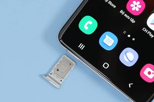 Samsung S21 Ultra hư khay SIM Samsung S21 Ultra hư khay SIM