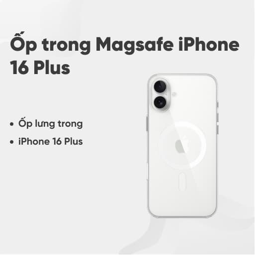 Ốp trong Magsafe iPhone 16 Plus
