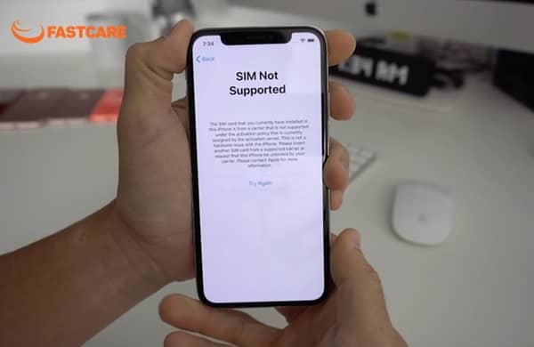 Yêu cầu Reset để kiểm tra iPhone lock Yêu cầu Reset để kiểm tra iPhone lock