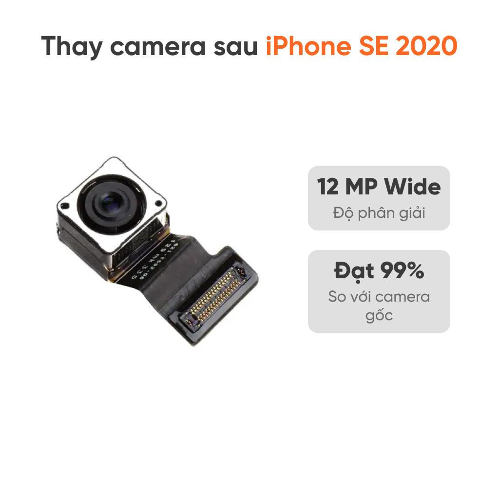Thay camera sau iPhone SE