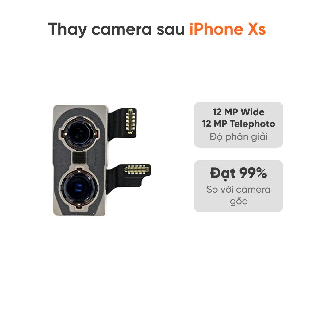 Thay camera sau iPhone Xs