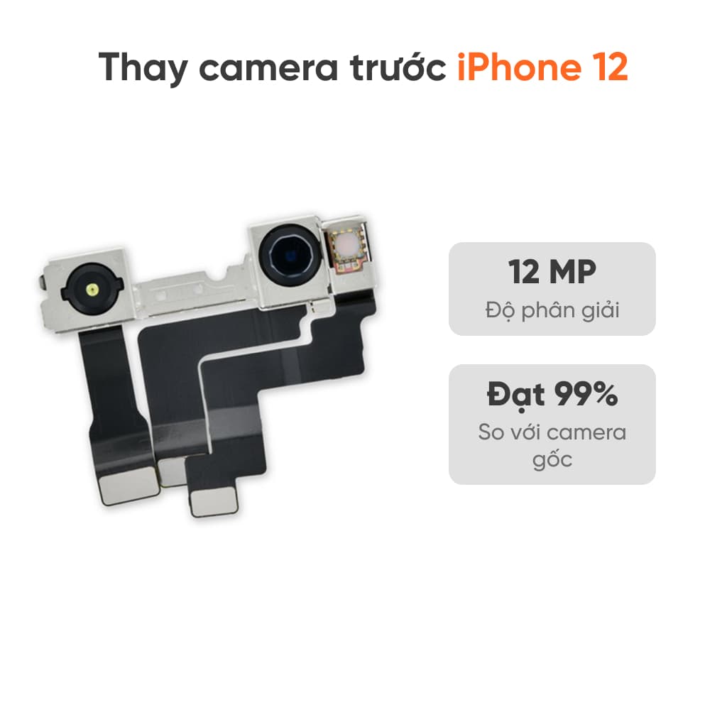 Thay camera trước iPhone 12