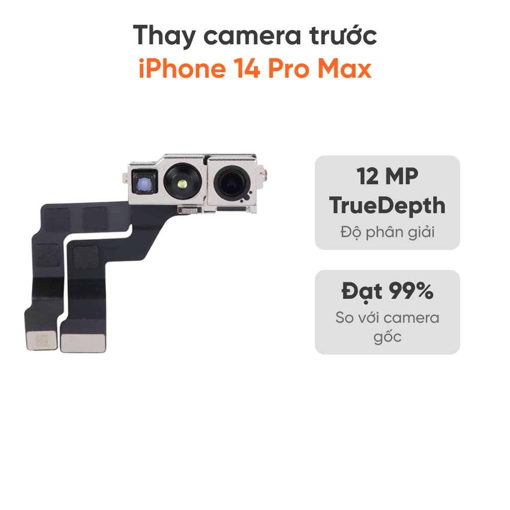 Thay camera trước iPhone 14 Pro Max