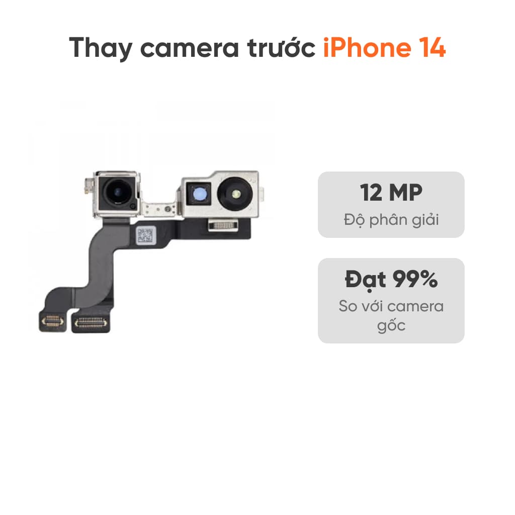 Thay camera trước iPhone 14