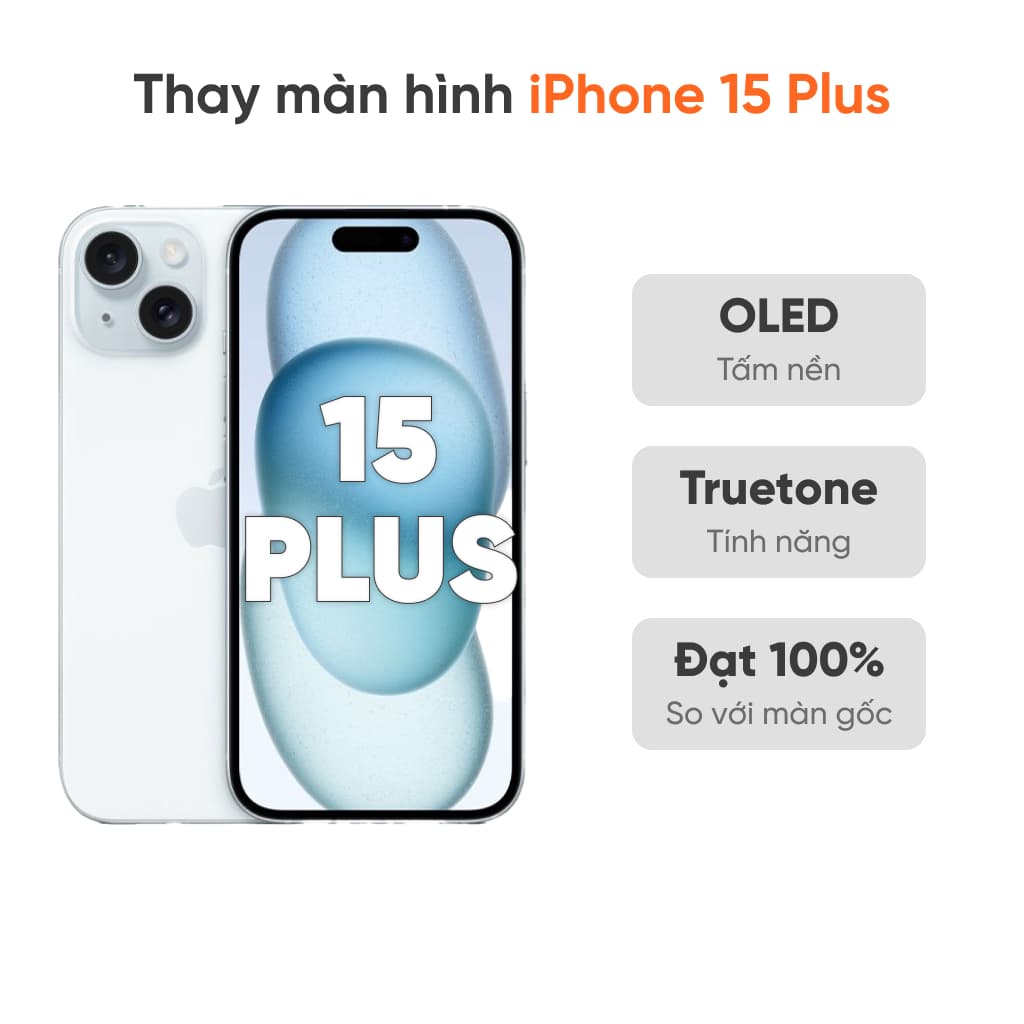 Thay màn hình iPhone 15 Plus