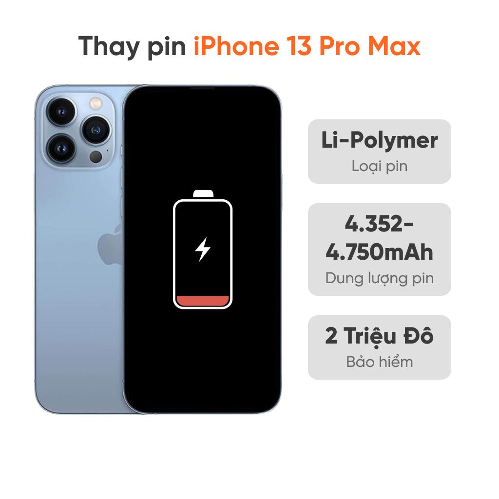 Thay pin iPhone 13 Pro Max