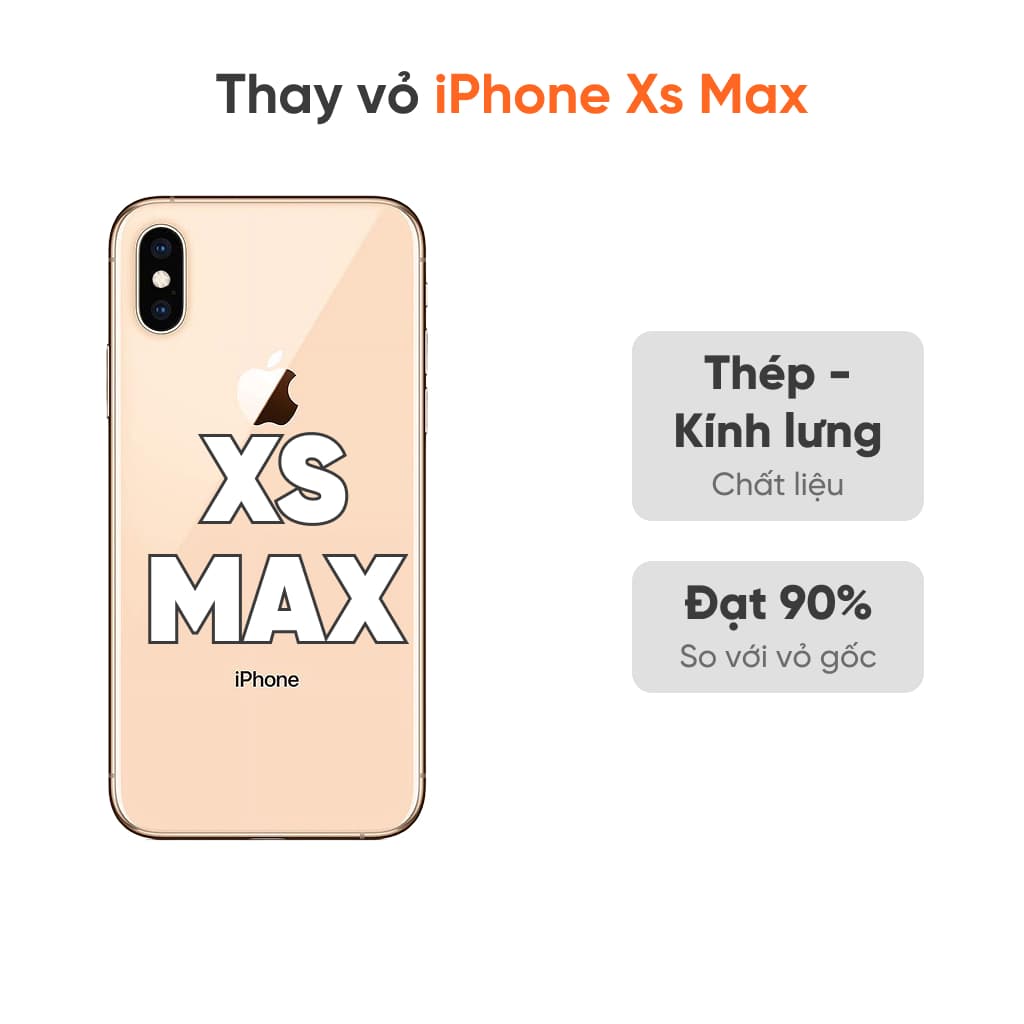Thay vỏ iPhone Xs Max