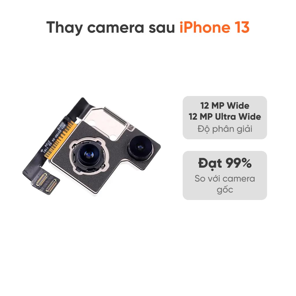 Thay camera sau iPhone 13