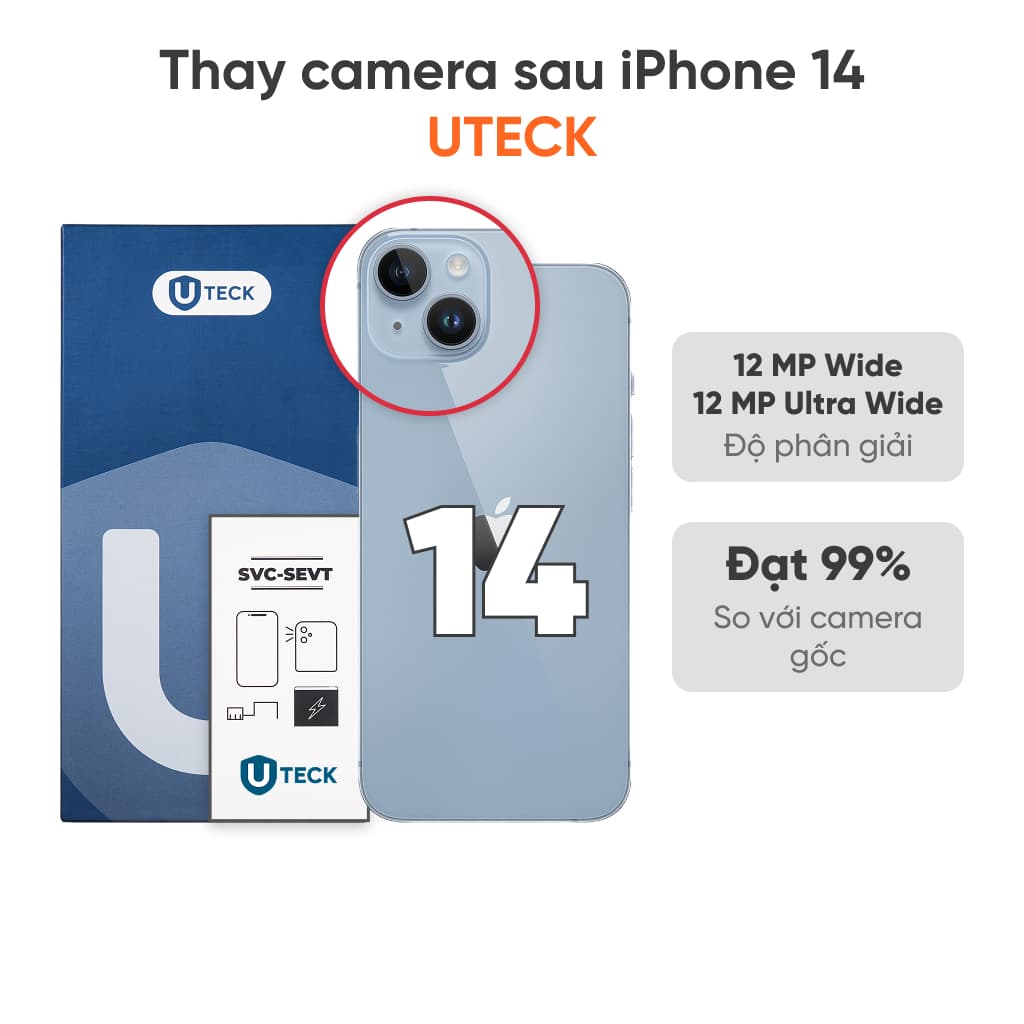 Loại UTECK (Cam sau)