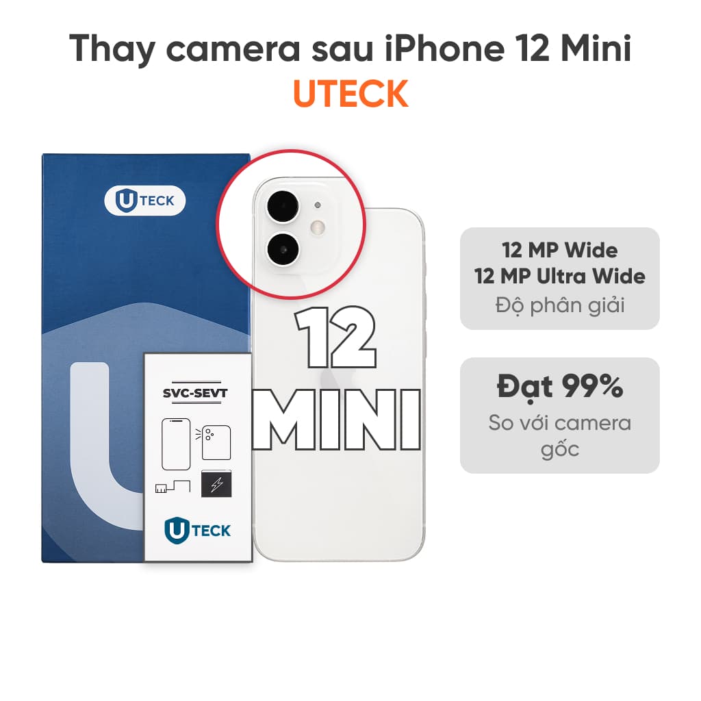 Loại UTECK (Cam sau)