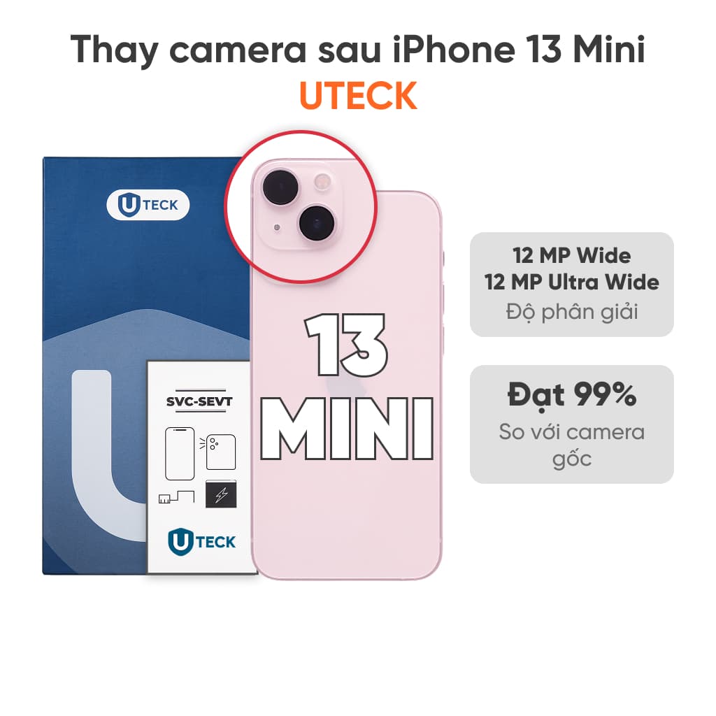 Loại UTECK (Cam sau)