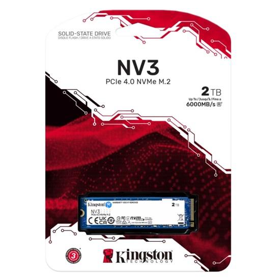SSD 2TB Kingston NV3 M.2 2280 PCIe NVMe