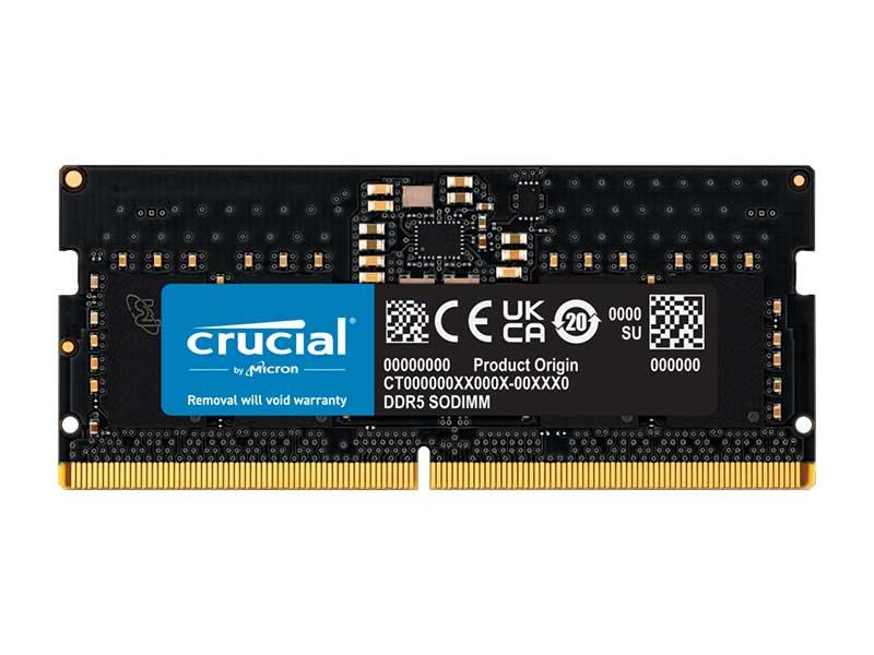 RAM Laptop 8GB DDR5-5200 SODIMM CL42 (16Gbit) Crucial