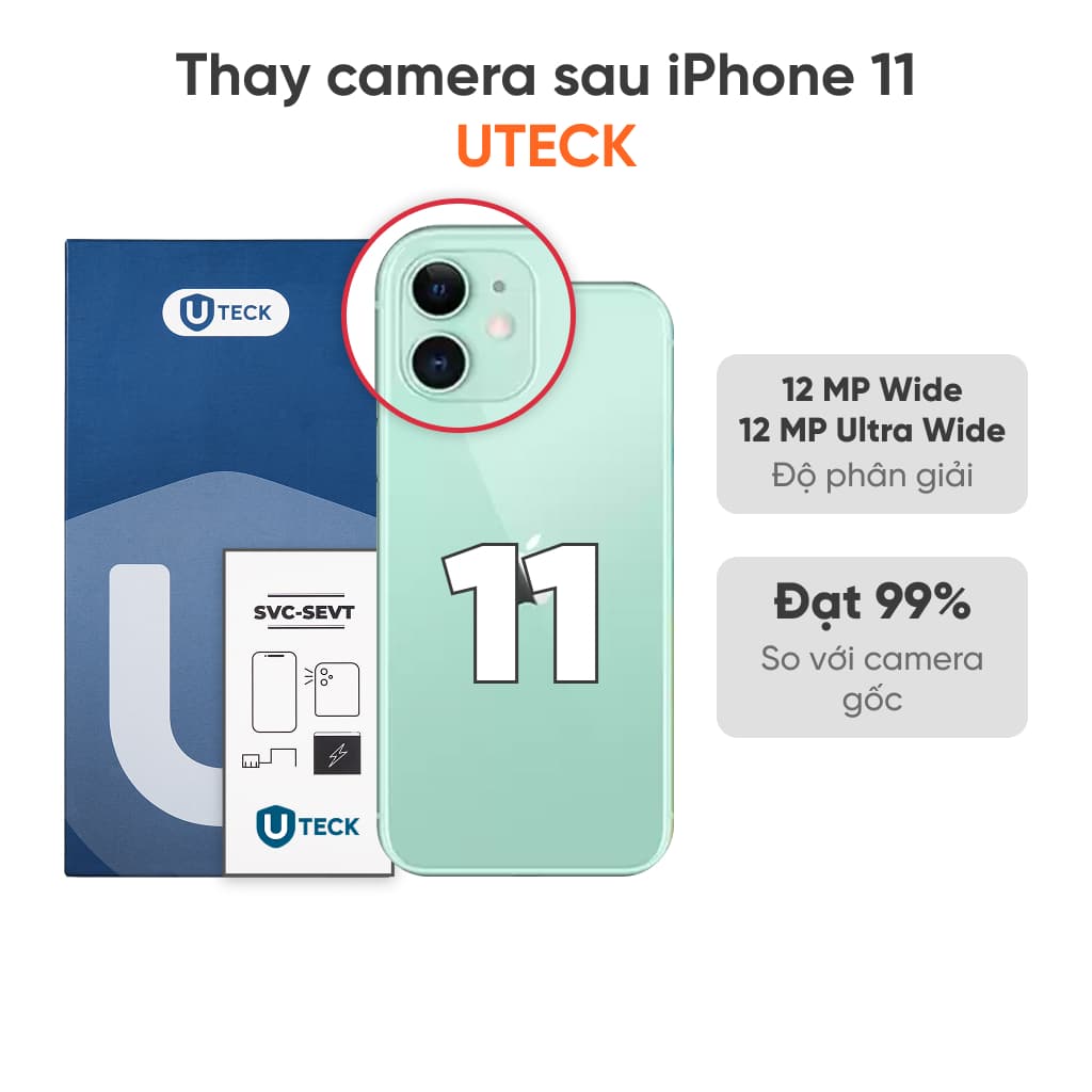 Loại UTECK (Cam sau)