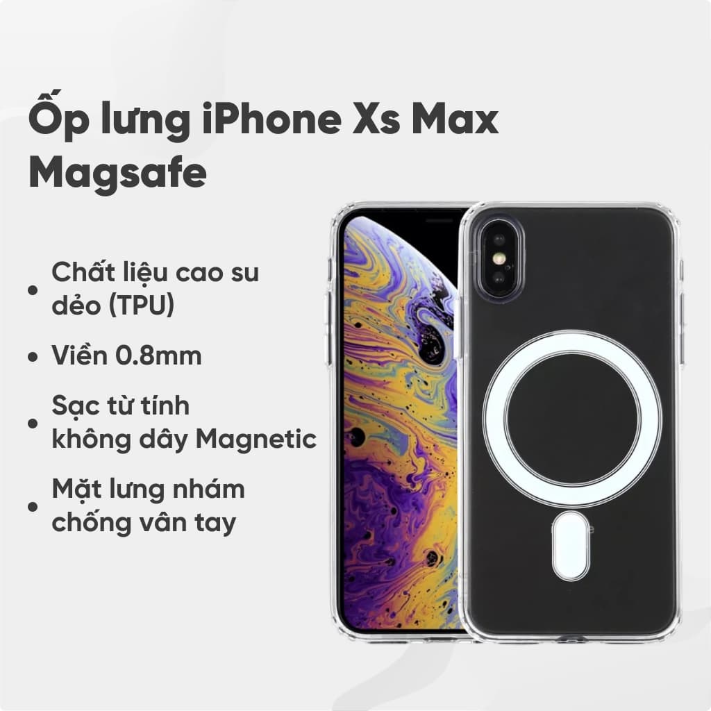 Ốp lưng iPhone Xs Max Magsafe