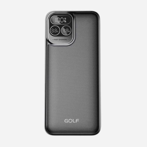 Sạc dự phòng Goft 1C2A MÀN HÌNH SỐ 20000MAH 22.5W P52 Đen