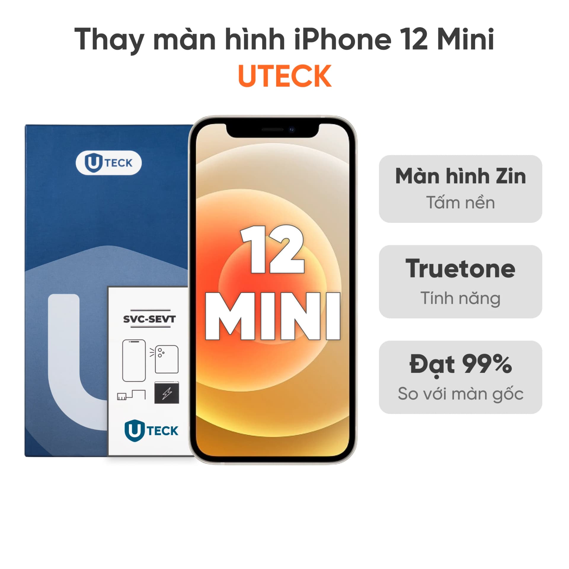 Thay màn hình iPhone 12 Mini loại UTECK