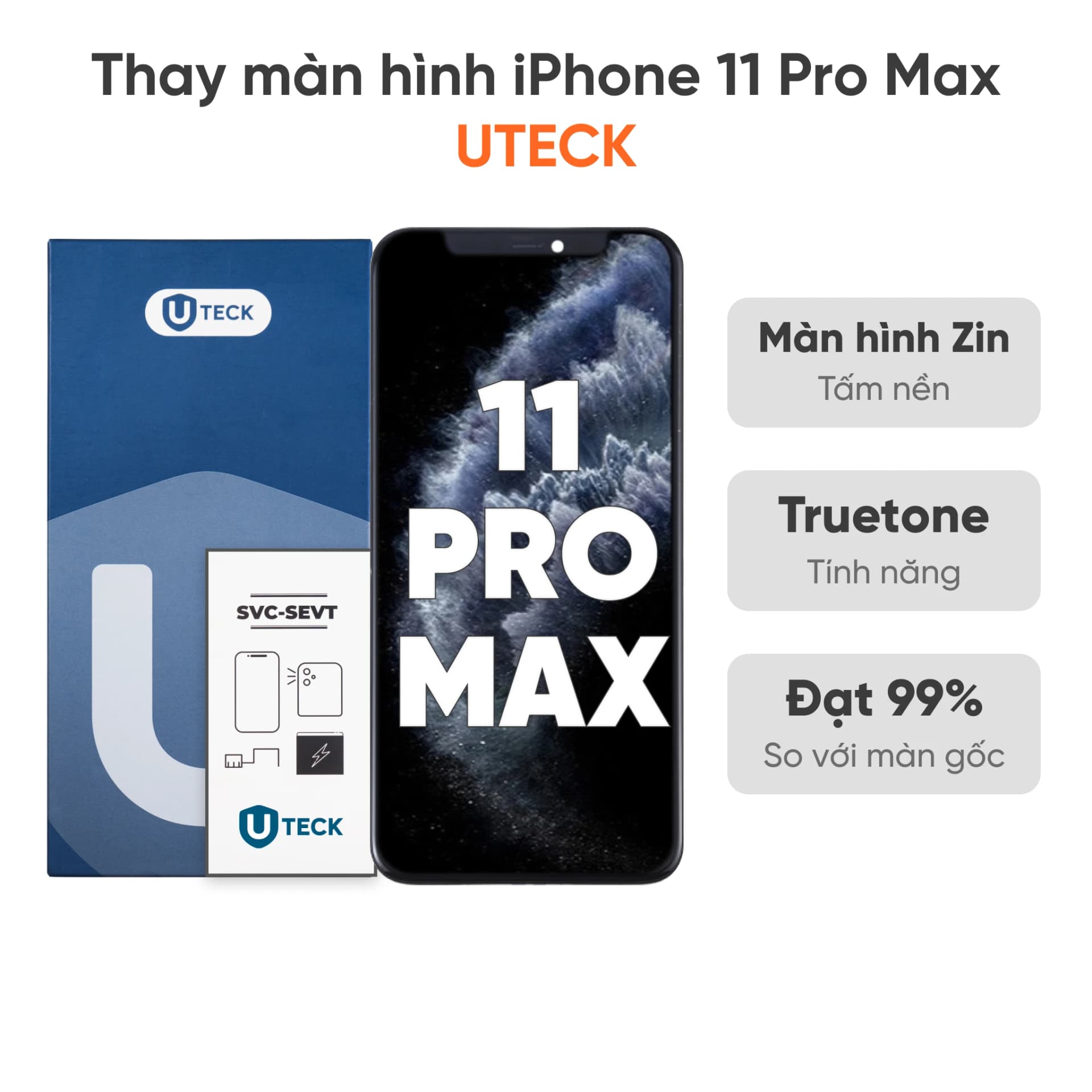 Thay màn hình iPhone 11 Pro Max loại UTECK