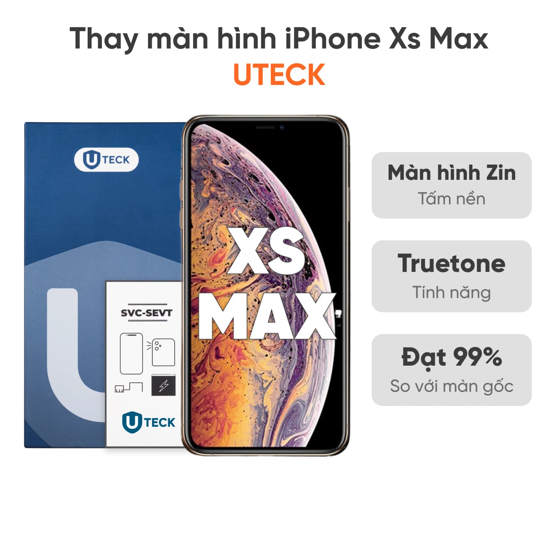 Thay màn hình iPhone Xs Max loại UTECK