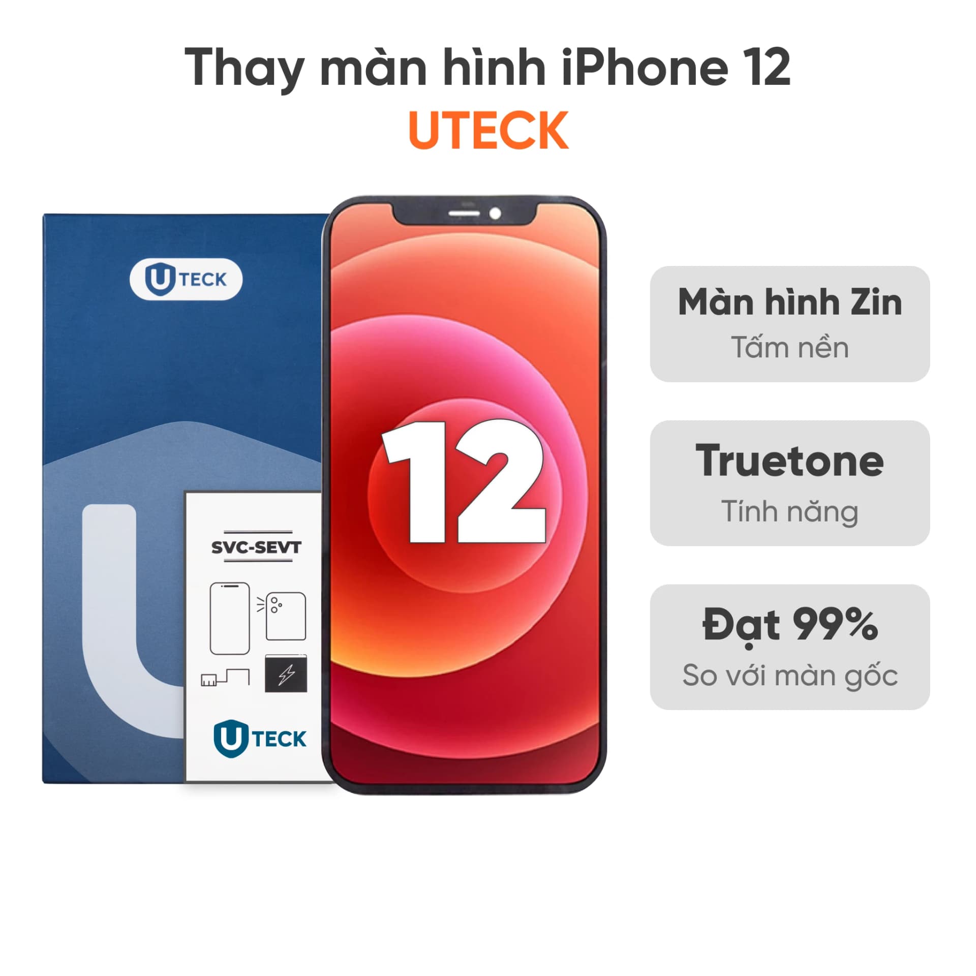 Thay màn hình iPhone 12 loại UTECK